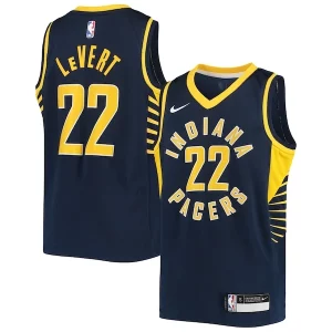 Raffinato Caris LeVert Indiana Pacers Nike Youth Swingman Jersey Icon Edition Navy
