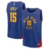 Lussuoso Fascinante Cool Nikola Jokic Denver Nuggets Fast Break Replica Player Jersey Statement Edition Blue