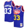 Raffinato David Thompson Denver Nuggets Hardwood Classics 1975/76 Swingman Jersey Royal
