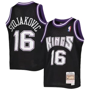 Raffinato Lussuoso Fascinante Peja Stojakovic Sacramento Kings Youth 2001/02 Hardwood Classics Swingman Jersey Black