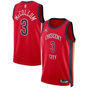 Raffinato Magnifico Resistente CJ McCollum New Orleans Pelicans Jordan Brand Unisex Swingman Jersey Statement Edition Red
