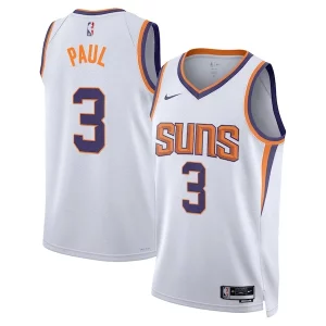 Raffinato Robusto Resistente Chris Paul Phoenix Suns Nike Unisex Swingman Jersey Association Edition White/Purple