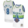 Raffinato Steve Smith Atlanta Hawks 1996 97 Hardwood Classics Reload 3.0 Swingman Jersey White