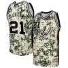 Raffinato Tim Duncan San Antonio Spurs 2013/14 Swingman Jersey Camo