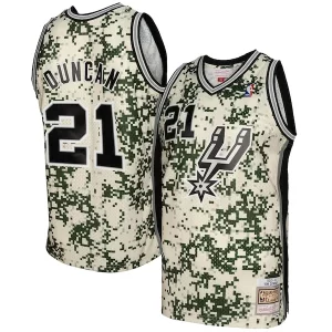 Raffinato Tim Duncan San Antonio Spurs 2013/14 Swingman Jersey Camo