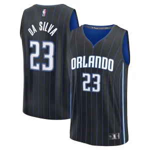 Meraviglioso Tristan da Silva Orlando Magic Youth 2024 NBA Draft Fast Break Player Jersey Icon Edition Black