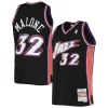 Resistente Bellissimo Classico Karl Malone Utah Jazz 2001/02 Hardwood Classics Swingman Jersey Black