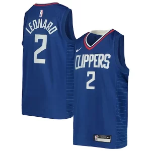 Resistente Carino Kawhi Leonard LA Clippers Nike Youth Swingman Jersey Icon Edition Royal/White
