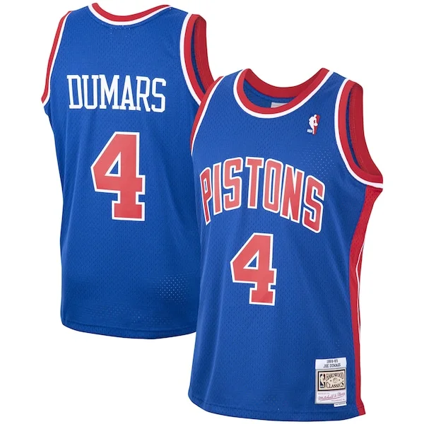 Resistente Classico Bellissimo Joe Dumars Detroit Pistons 1988/89 Hardwood Classics Swingman Jersey Blue
