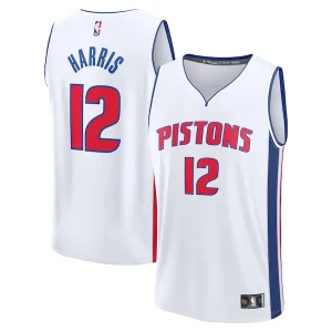 Resistente Delizioso Carino Tobias Harris Detroit Pistons Fast Break Replica Player Jersey Association Edition White