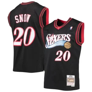 Resistente Fantastico Stupendo Eric Snow Philadelphia 76ers 2000/01 Hardwood Classics Swingman Jersey Black