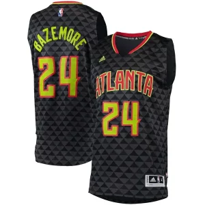 Resistente Kent Bazemore Atlanta Hawks adidas Swingman Jersey Charcoal