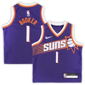 Resistente Ottimo Devin Booker Phoenix Suns Nike Toddler Swingman Player Jersey Icon Edition Purple