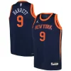 Resistente RJ Barrett New York Knicks Jordan Brand Youth Swingman Jersey Statement Navy