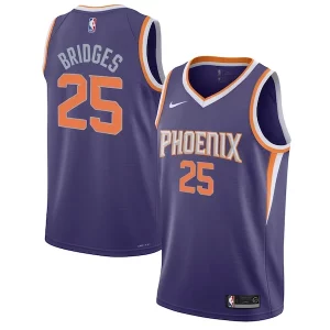 Resistente Stupendo Mikal Bridges Phoenix Suns Nike Youth Swingman Jersey Icon Edition Purple/White