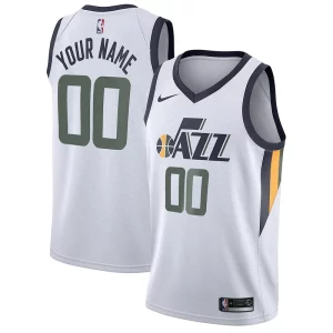 Resistente Utah Jazz Nike Swingman Custom Jersey Association Edition White