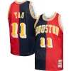 Robusto Accattivante Meraviglioso Yao Ming Houston Rockets Hardwood Classics 2004/05 Split Swingman Jersey Navy/Red