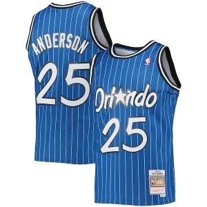 Robusto Attraente Nick Anderson Orlando Magic 1994/95 Hardwood Classics Swingman Jersey Blue