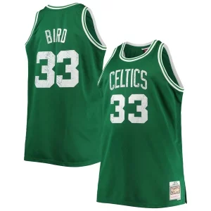 Robusto Classico Magnifico Larry Bird Boston Celtics Big & Tall 1985/86 NBA 75th Anniversary Diamond Swingman Jersey Kelly Green