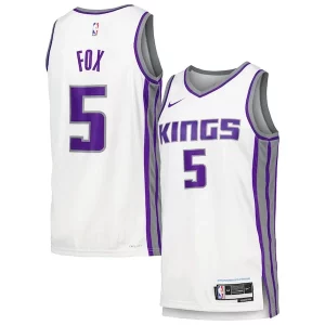 Robusto De'Aaron Fox Sacramento Kings Nike Swingman Player Jersey Association Edition White