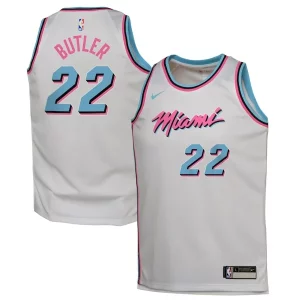 Robusto Delizioso Jimmy Butler Miami Heat Nike Youth 2024/25 Swingman Player Jersey City Edition White