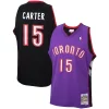 Robusto Duraturo Moderno Vince Carter Toronto Raptors 1999/00 Hardwood Classics Swingman Jersey Purple/White