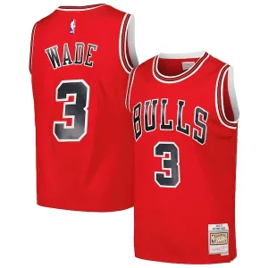 Robusto Dwyane Wade Chicago Bulls 2016/17 Hardwood Classics Swingman Jersey Red