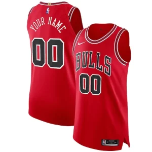 Robusto Eccezionale Prestigioso Chicago Bulls Nike Authentic Custom Jersey Red Icon Edition