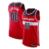 Robusto Fantastico Elegante Washington Wizards Nike 2021/22 Diamond Authentic Custom Jersey Icon Edition Red