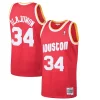 Robusto Fascinante Hakeem Olajuwon Houston Rockets 1993/94 Hardwood Classics Swingman Jersey Red