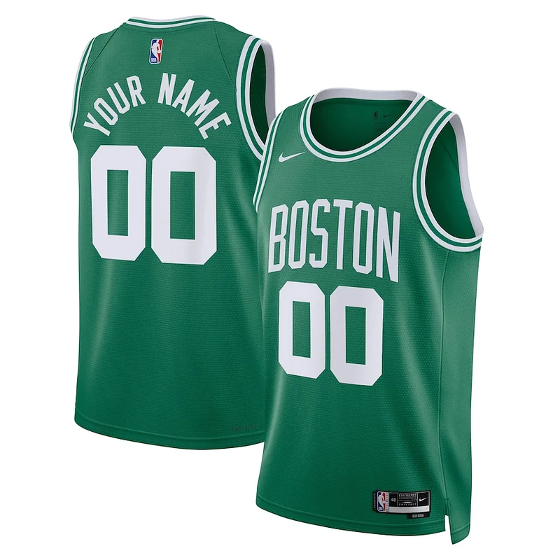 Robusto Gorgeous Boston Celtics Nike Unisex 2022/23 Swingman Custom Jersey Kelly Green Icon Edition