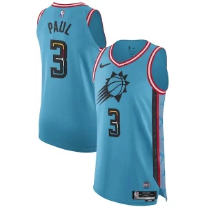 Robusto Incantevole Attraente Chris Paul Phoenix Suns Nike 2022/23 Authentic Jersey City Edition Turquoise