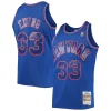 Robusto Incantevole Patrick Ewing New York Knicks 1996/97 Hardwood Classics Swingman Jersey Blue