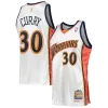 Robusto Splendido Bellissimo Stephen Curry Golden State Warriors 2009/10 Hardwood Classics Authentic Jersey White