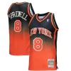Robusto Stupendo Fantastico Latrell Sprewell New York Knicks 1998/99 Hardwood Classics Fadeaway Swingman Player Jersey Orange/Black