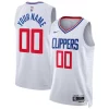 Robusto Trendy Carino LA Clippers Nike Unisex Swingman Custom Jersey White Association Edition