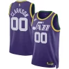 Robusto Trendy Jordan Clarkson Utah Jazz Nike Unisex Swingman Replica Jersey Classic Edition Purple