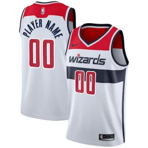 Robusto Trendy Washington Wizards Nike 2020/21 Swingman Custom Jersey Association Edition White