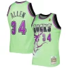 Robusto Versatile Ray Allen Milwaukee Bucks 1996 97 Hardwood Classics Reload 3.0 Swingman Jersey Green