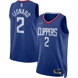 Sofisticato Cool Fascinante Kawhi Leonard LA Clippers Nike 2021/22 Diamond Swingman Jersey Icon Edition Royal