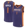 Sofisticato Delizioso Incantevole Men's Devin Booker Purple Phoenix Suns Player Jersey