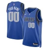 Sofisticato Elegante Dallas Mavericks Nike Unisex Swingman Custom Jersey Blue Icon Edition