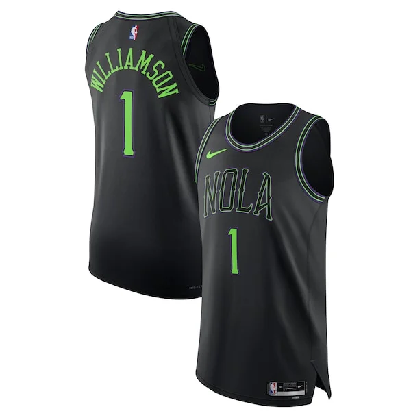 Sofisticato Elegante Fantastico Nike Zion Williamson New Orleans Pelicans Authentic Jersey City Edition Black