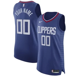 Sofisticato Elegante LA Clippers Nike 2020/21 Authentic Custom Jersey Blue Icon Edition