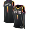 Sofisticato Gorgeous Devin Booker Phoenix Suns Jordan Brand Unisex Swingman Jersey Statement Edition Black