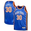 Sofisticato Julius Randle New York Knicks Nike Youth Swingman Replica Jersey City Edition Blue
