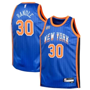 Sofisticato Julius Randle New York Knicks Nike Youth Swingman Replica Jersey City Edition Blue
