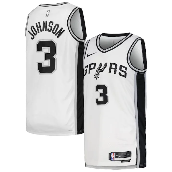 Sofisticato Keldon Johnson San Antonio Spurs Nike Unisex Swingman Jersey Association Edition White/Black