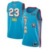 Sofisticato LeBron James Jordan Brand Unisex 2025 NBA All Star Game Swingman Player Jersey Light Blue