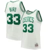 Sofisticato Magnifico Delizioso Larry Bird Boston Celtics Hardwood Classics 1985/86 Swingman Jersey White/Kelly Green